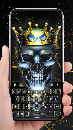 Android application Crown Skull King Keyboard Back screenshort