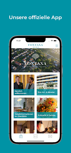 Android application Hotel Fontana screenshort