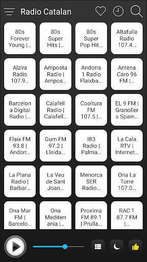 Android application Catalan Radio FM AM Music screenshort