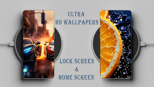 Android application Ultra HD Wallpapers screenshort