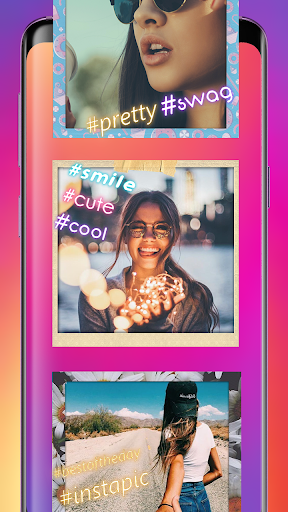 Hashtags For Likes For Insta – Neon Photo Stickers