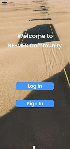 Android application RE-MED Community screenshort