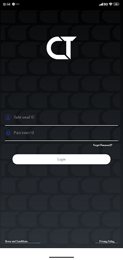 Android application CTApp screenshort