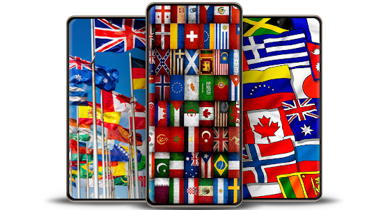 World Flag Wallpaper HD‏