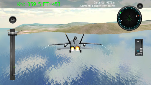 Screenshot of Fly Airplane F18 Jets