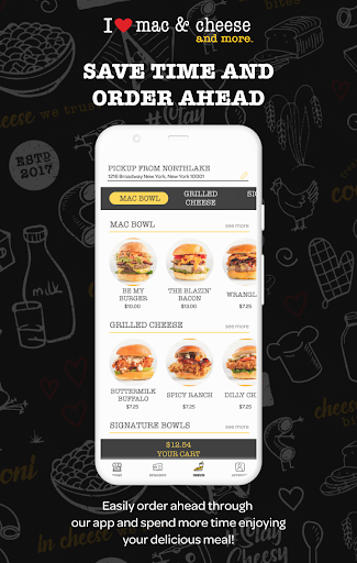 Screenshot of I Heart Mac & Cheese