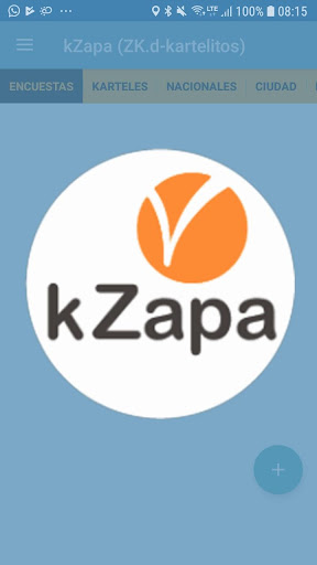 Android application kZapa Trivias screenshort