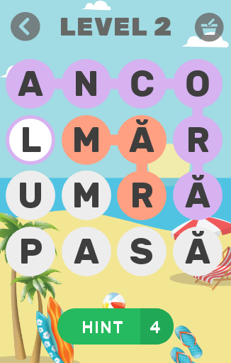 Word Surf - joc de cuvinte