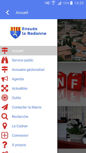 Android application Mairie d'Ensuès la Redonne screenshort