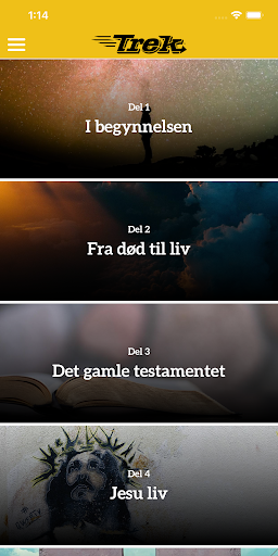 Android application Trek screenshort