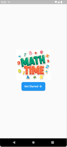 Android application Run Number screenshort