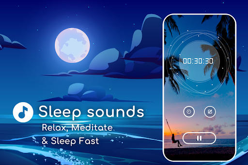 Android application Sleep sounds & sleep music screenshort