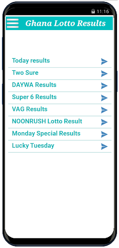 Android application Ghana Lotto Results screenshort