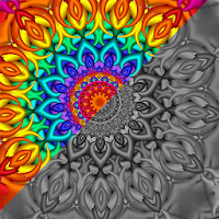 Mandala Sandbox Color By Number Book Pixel Art