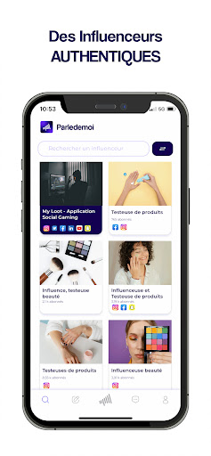 Android application Parledemoi screenshort