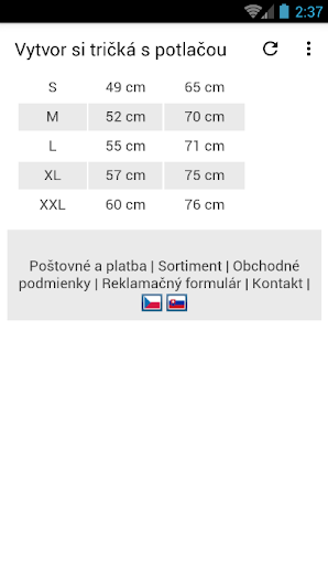 Vytvor si tričko s potlačou Screen 3