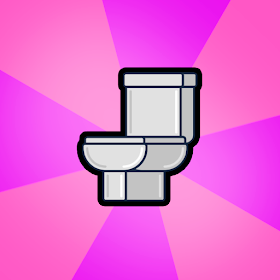 Toilet Runners: 2 choices game