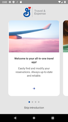 Android application GMI Travel&Expense screenshort