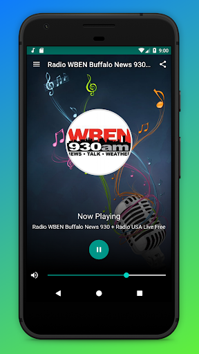 Android application Radio WBEN Buffalo News 930 AM screenshort