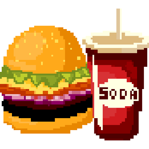 Food Pixel Art Coloring Book logo