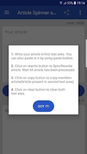 Article Spinner and Rewrite Pro Mod Apk (Pro Unlocked/No Ads) 5