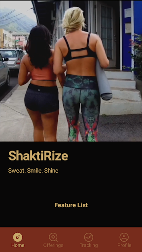 Android application ShaktiRize screenshort