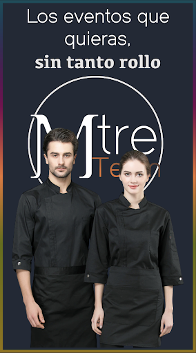 Android application Mtre Team: Trabaja en eventos screenshort