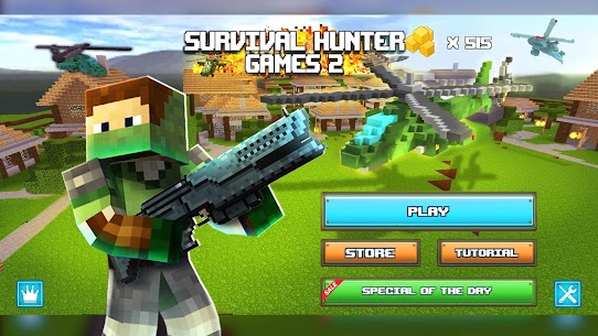 The Survival Hunter Games 2 MOD APK (God Mode, Enemy Freeze) 4