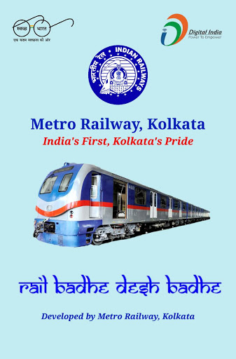 Android application Metro Railway Kolkata (Officia screenshort