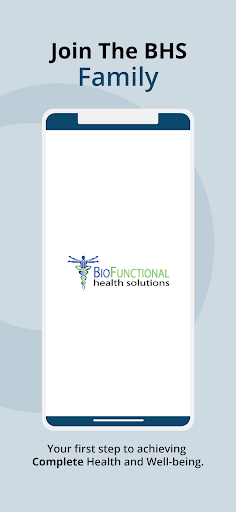 Android application BioFunctional Health screenshort