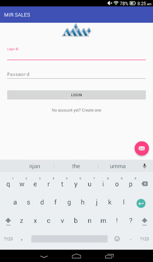 Android application MIR SALES screenshort
