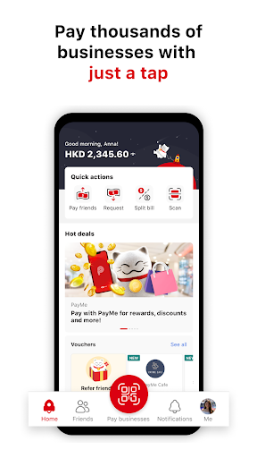 PayMe by HSBC Screen 3