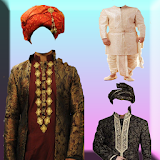 Man Traditional Photo Suit icon