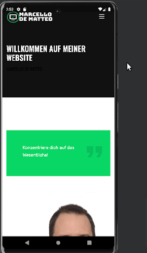 Android application Marcello De Matteo screenshort