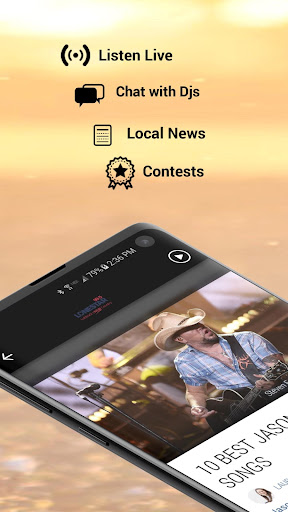 Screenshot of Lonestar 99.5 (KQBR)