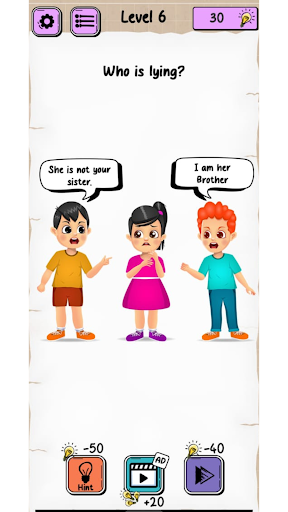 Android application Tricky Puzzle: Brain & IQ Test screenshort