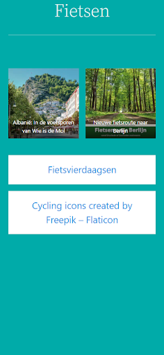 Fietsen Screen 2