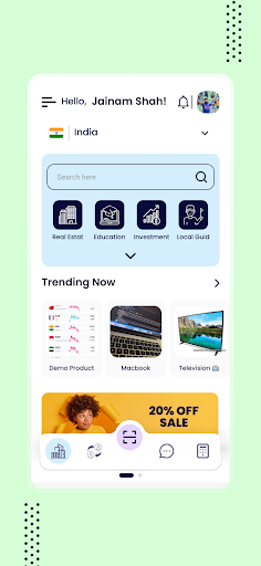 Android application ChainEX screenshort