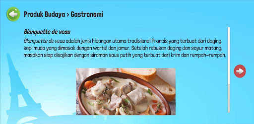 Android application Cultour screenshort