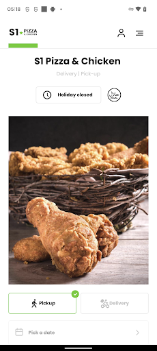 Android application S1 Pizza & Chicken screenshort
