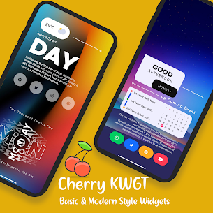 Cherry KWGT v9.0 MOD APK (Patch Unlocked) 2