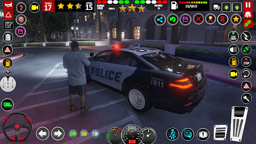Police Car Cargo Transport