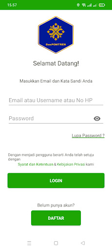 Android application Pontren As'ad - Olak Kemang screenshort