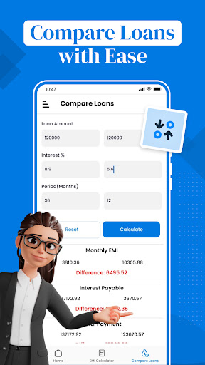 Screenshot of Mortgage Calculator