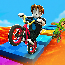 Hình ảnh biểu tượng của Obby Parkour: Challenge Bike