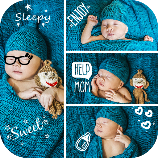 Baby Photo Collage Editor logo