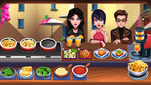 Cooking Fever - Chefs!👩🏿‍🍳👨‍🍳 An automatic cooking machine can really  make a difference in beating harder levels in the game.💪 Do you use it  while playing the game? 🧐