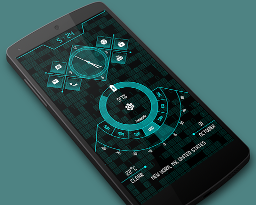 Screenshot of Pioneering Launcher - App lock