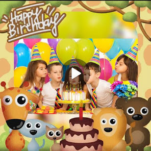 Captura de Pantalla 14 Feliz cumpleaños video con fot android