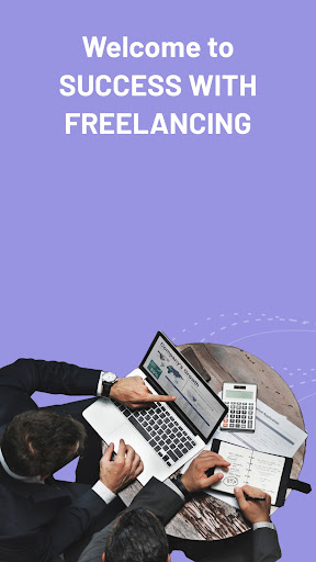 Android application Success With Freelancing screenshort